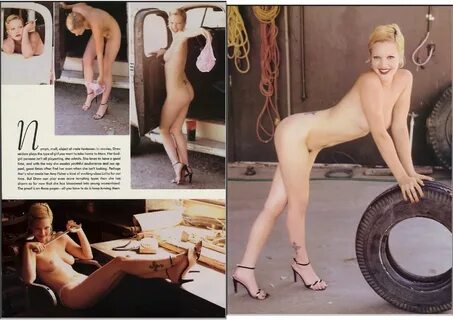 Drew Barrymore by Ellen von Unwerth, Playboy Magazine USA, J