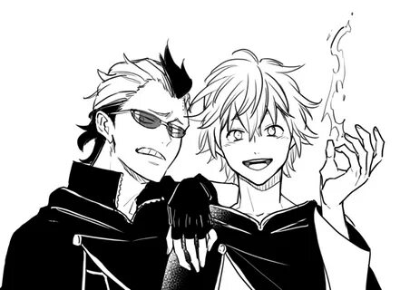 Black Clover - Magna and Luck Black clover manga, Black clov