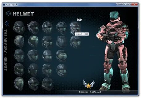 Crear un personaje o Spartan de Halo Reach en el PC (Vanity)