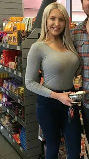 Big boobs tight sweater.