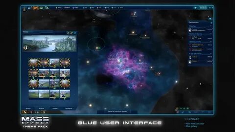 Скачать Stellaris "Mass Effect Theme Pack" - Графика