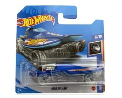 Hot Wheels Модель машинки базовой коллекции Mad Splash GRY23