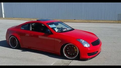 MODDED Widebody G35 Coupe Donuts - YouTube