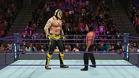 WWE 2K The Giant Rey Mysterio vs Mini The Great Khali 🔥 🔥 🔥 
