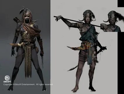 Assassin's Creed: Origins character concept art on Behance