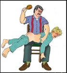 Brad, the spanking-movie star - Male on male spanking storie