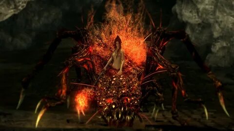 Dark Souls Chaos Witch Quelaag Giant Spider Thing Or Somethi