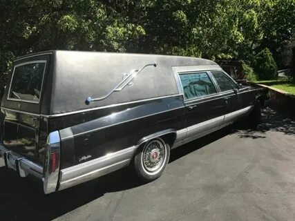 1990 Miller Meteor Cadillac Hearse Coach Fresh the Funeral H