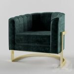 Lakeview Barrel Chair - Кресла - 3D Модель