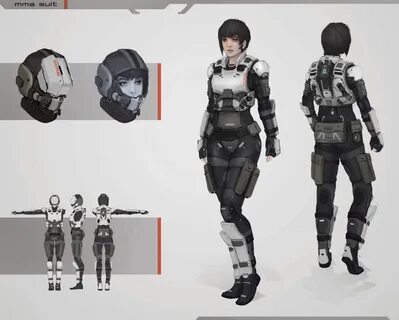 Female armor Sci fi characters, Sci fi, Cyberpunk character
