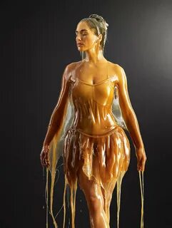 Сладость или сумасшествие? Фотограф покрывает моделей мёдом 