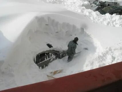HEAVY SNOW - CAR BURIED! Meanwhile in canada, Funny pictures