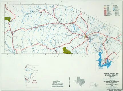 Tx Road Map With County - New River Kayaking Map