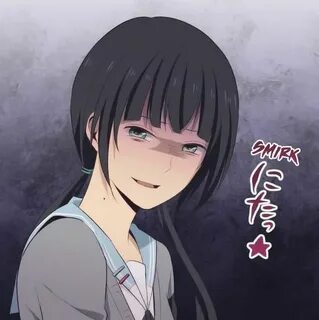 Smirk Smug Anime Face Anime faces expressions, Anime express