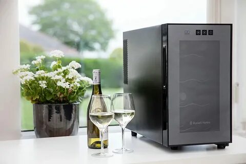 Russell Hobbs RH8WC1 8 Bottle Digital Wine/Drinks Mini Fridg