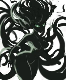 Safebooru - 1girl alternate form aura breasts dark persona e