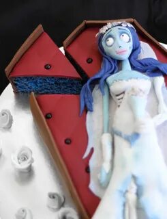 Corpse Bride Blue Velvet Cake - Complete Tutorial - Sprinkle