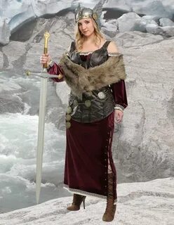 Details about Womens Viking Warrior Princess Costume Helmet 
