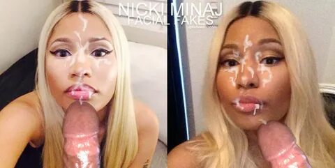 Nicki Minaj Facial Fake (First Ever Attempt) : Celebrity Nud