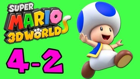 Super Mario 3D World 4-2 Болото Пираний Выползков Piranha Cr