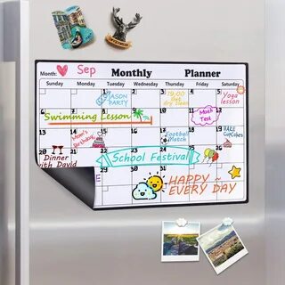 Business & Industrial Magnetic Monthly Weekly Whiteboard Cal