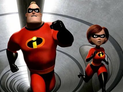 ELAST-I-GIRL/HELEN PARR (Holly Hunter) and MR. INCREDIBLE/BO