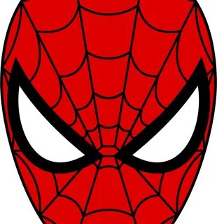 Man Clipart Pencil - Spider Man Face Png Transparent Png - F