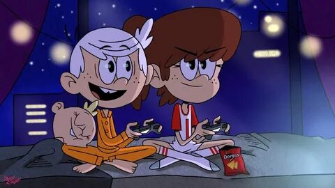 MLG Night by TheFreshKnight Loud house sisters, The loud hou