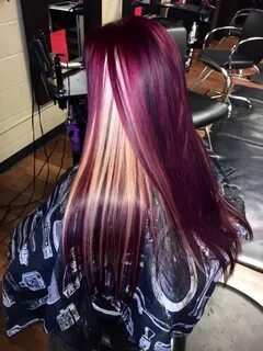 95 Purple Hair Color Highlights Lowlights For Dark Burgundy 