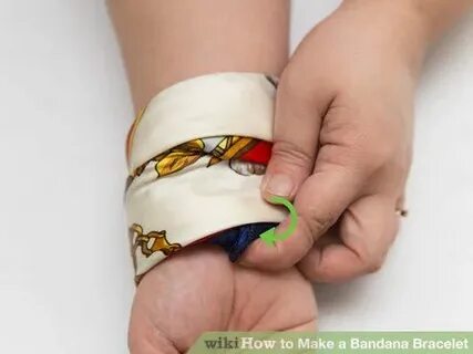 How to Make a Bandana Bracelet Bandana bracelet, Bandana, Br