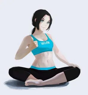 Wii fit trainer by YanaBau on DeviantArt