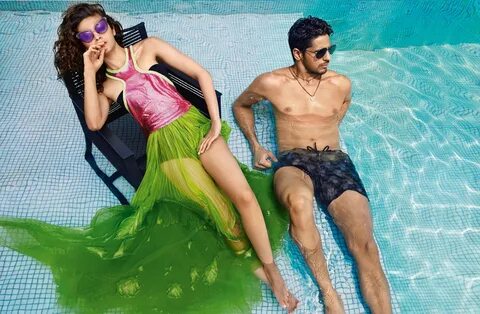 Alia Bhatt and Sidharth Malhotra by Luis Monteiro for Cover 