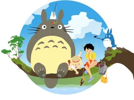 My Neighbor Totoro Vector Totoro, My neighbor totoro, Ghibli