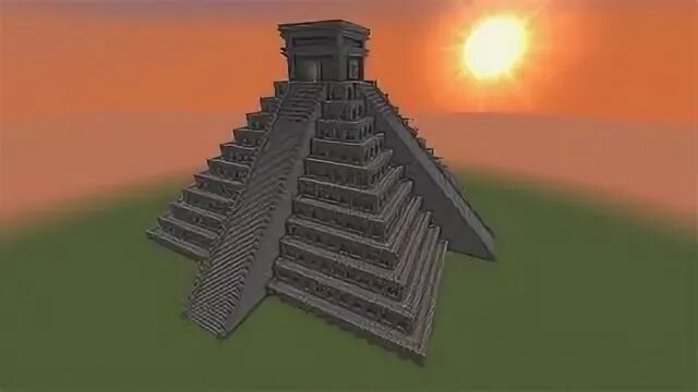 Как Построить Пирамиду В Minecraft