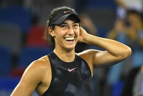 Caroline Garcia During day six at 2017 WTA Wuhan Open in Wuh