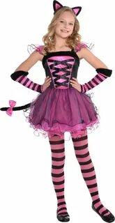 Girls Purrfect Ballerina Cat Costume- Party City Girly girl 