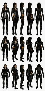 Mass Effect 2, Miranda - Model Reference Loyalty outfit. by 