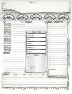 Pin by karin long on Games Other Character sheet, Dnd charac
