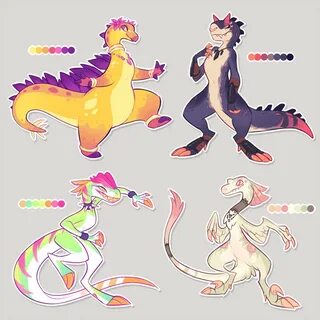 DINO DESIGNS by SqueedgeMonster -- Fur Affinity dot net