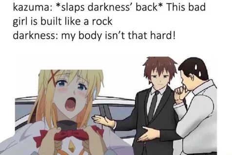 Konosuba Darkness Meme - Captions Pages