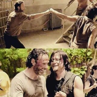 Rick and Daryl Walking dead memes, The walking dead, Daryl d