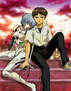Rei Ayanami e Shinji Ikari Evangelion, Neon evangelion, Neon