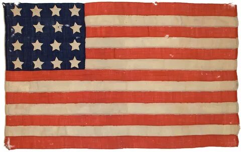 Antique American Flags, Showcase 15