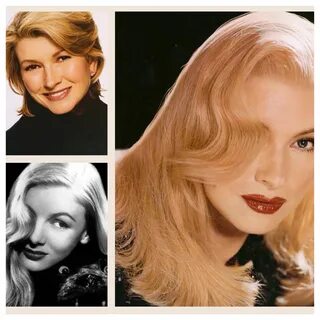 Kevyn Aucoin Transformation: Martha Stewart as Veronica Lake