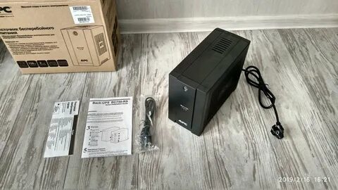 Источник бесперебойного питания APC Back-UPS BC750-RS, 750ВА