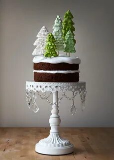 Holiday Winter Wonderland Cake - Style Sweet