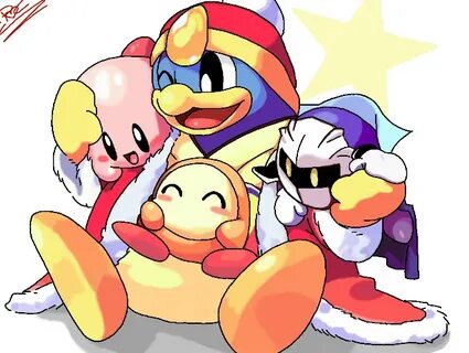 Colors Live - King DeDeDe,Kirby,Meta-knight and Waddle Dee b