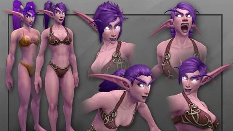 World of Warcraft's remodeled female Night Elves are 'fully capab...