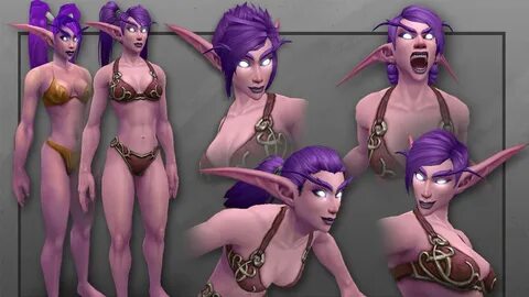 World of Warcraft's remodeled female Night Elves are 'fully capable huntresses' 