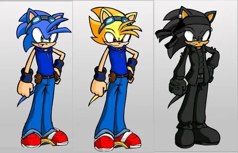 Realistic Sonic Characters - Floss Papers